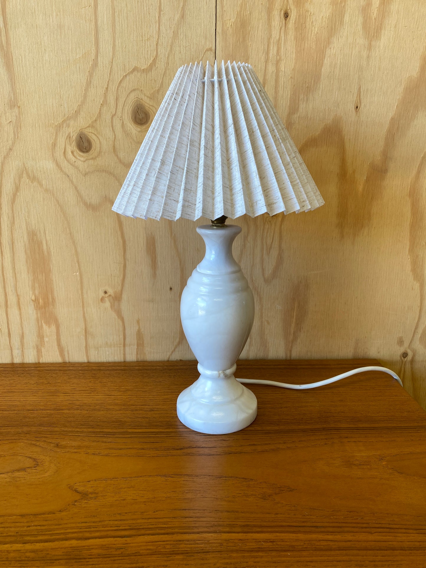 White Marble Lamp