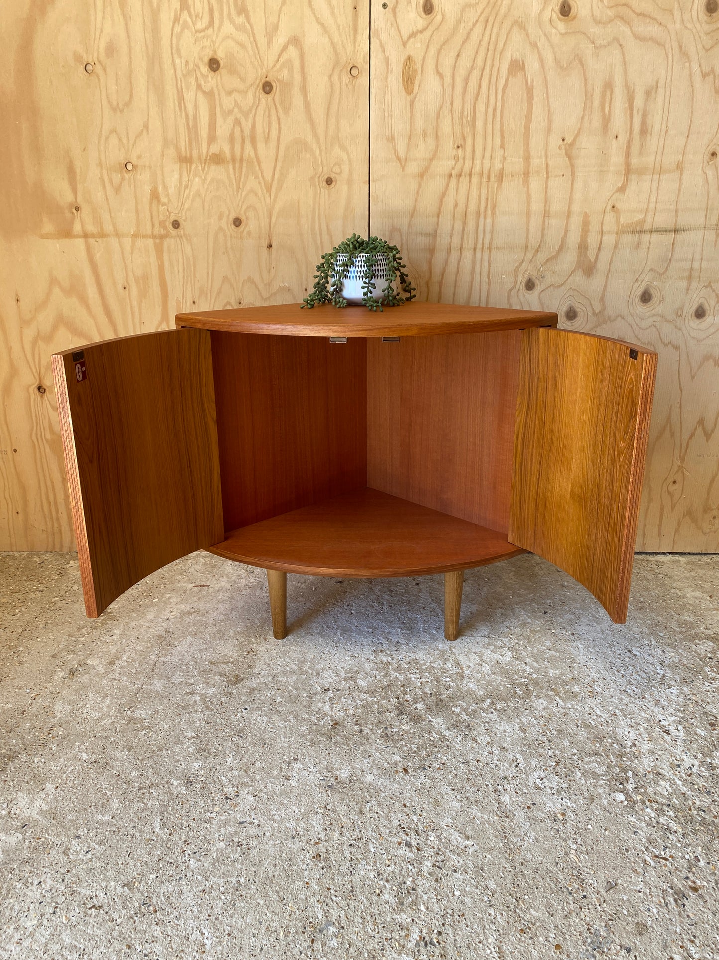 GPlan Corner Cabinet