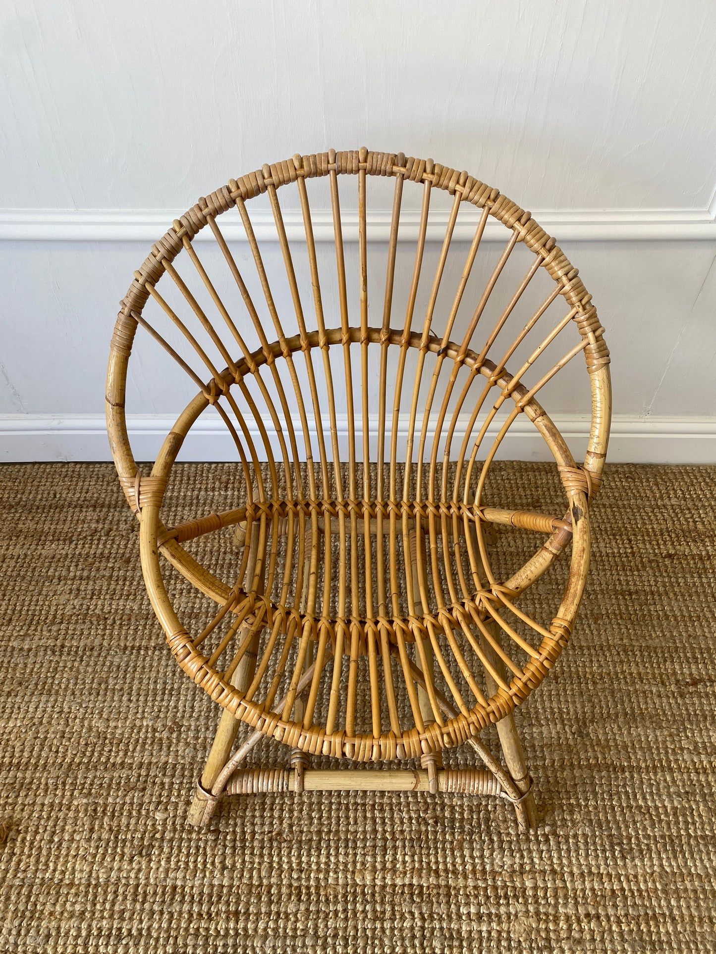 Vintage Bamboo Chair