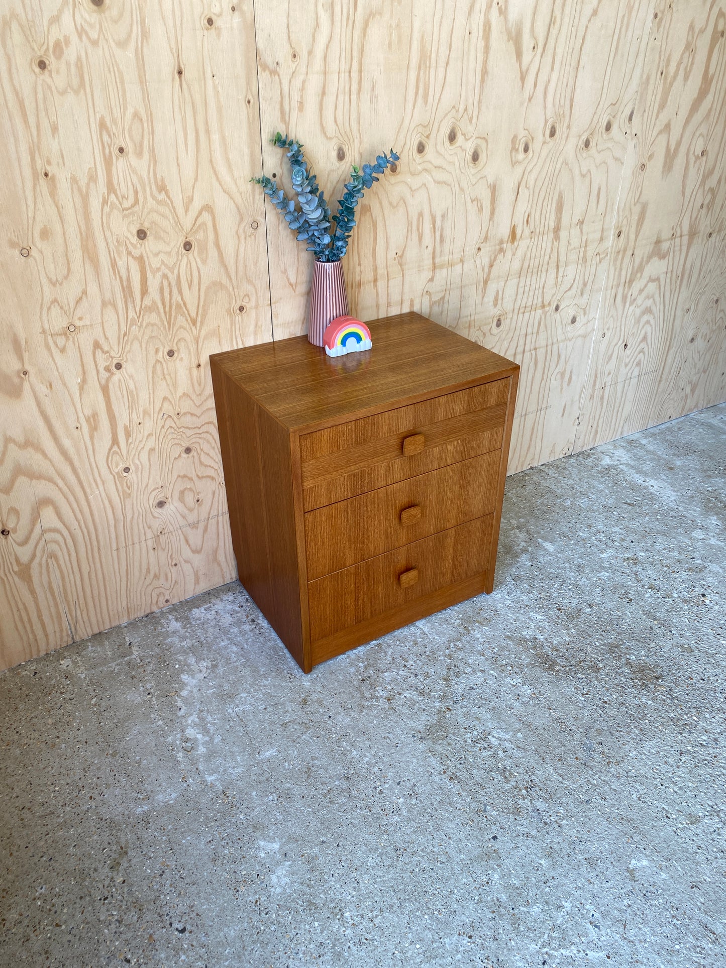 Retro Vintage Chest of Drawers by British makers Gibb