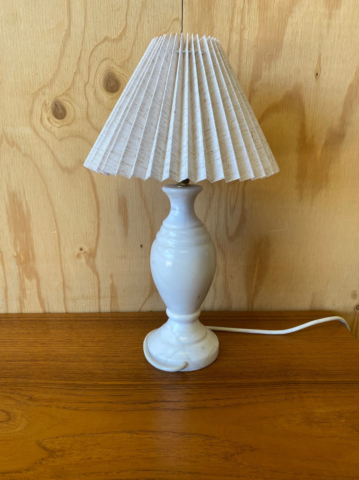 White Marble Lamp
