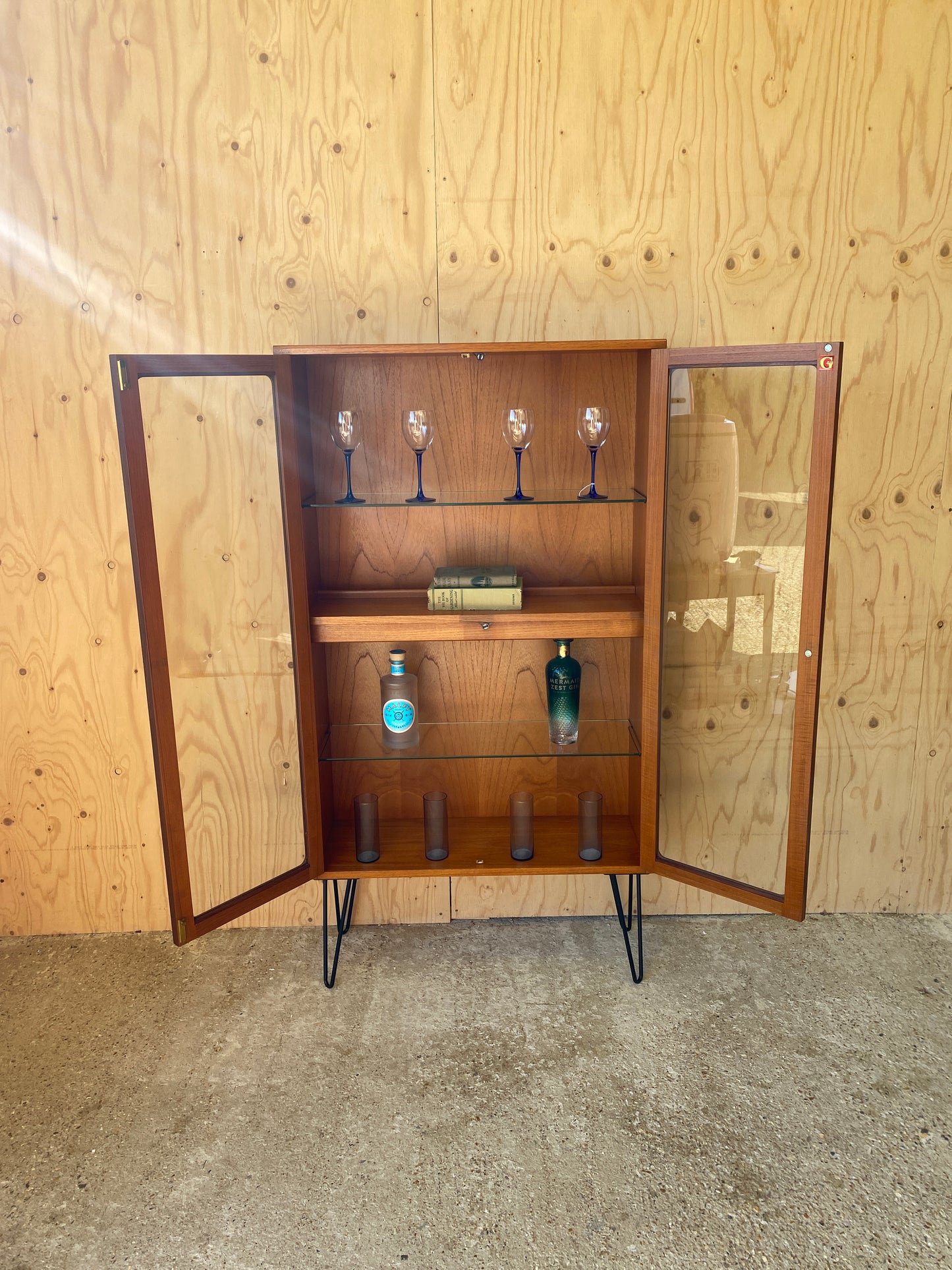 Vintage GPlan Fresco Drinks Cabinet