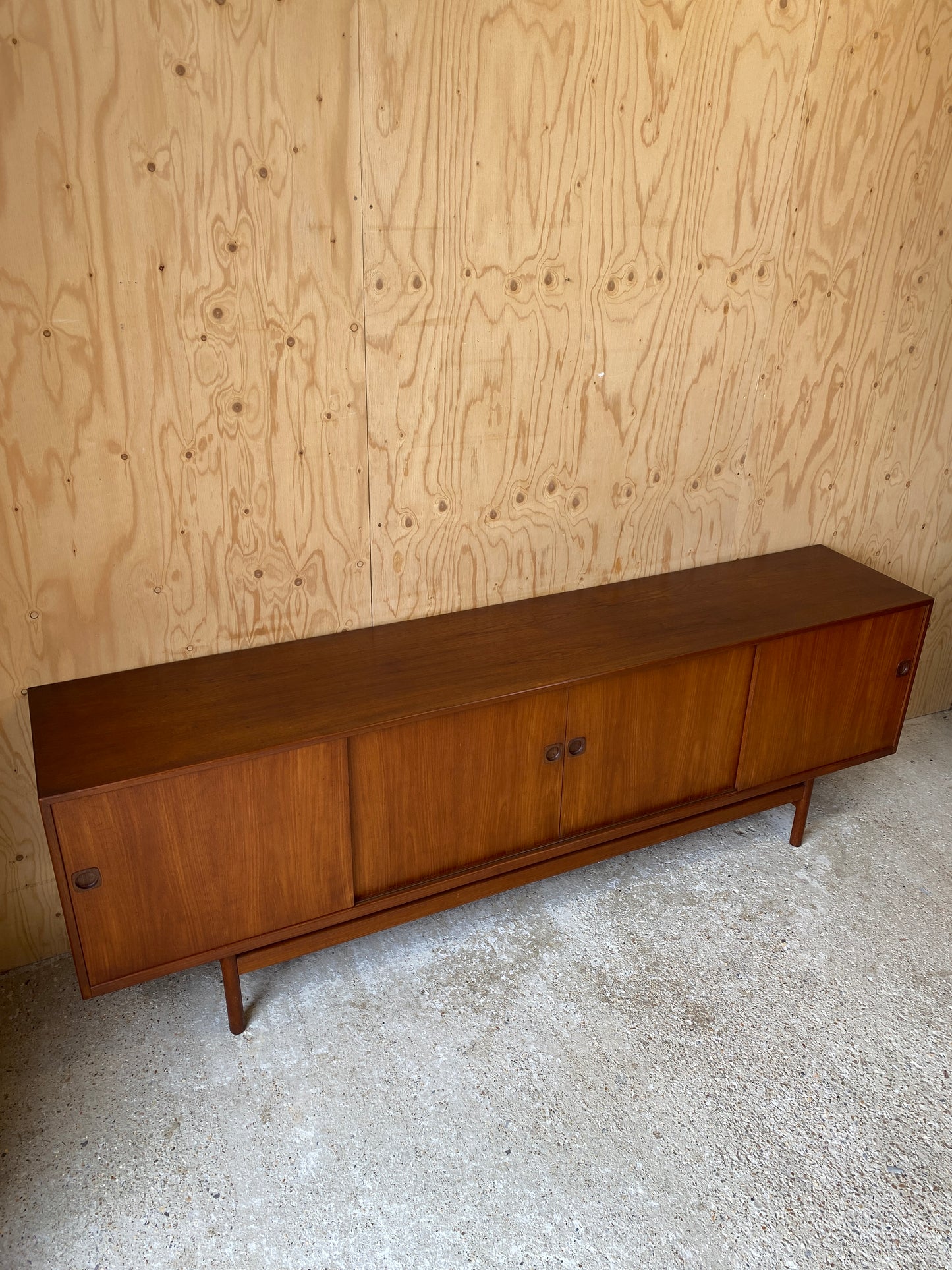 Vintage Danish Style Sideboard