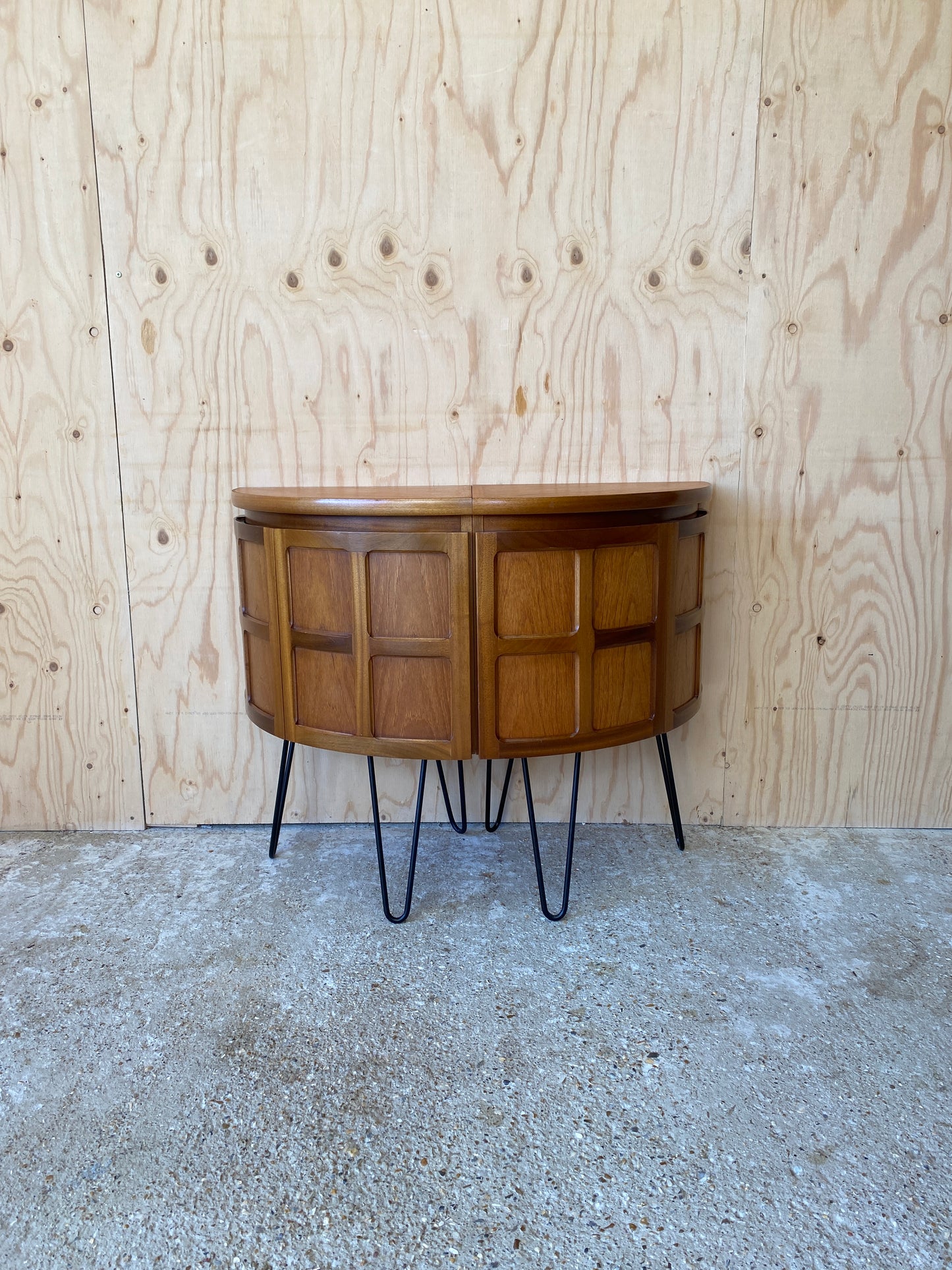 Mid Century Retro Vintage Nathan Cabinets / Bedside Tables