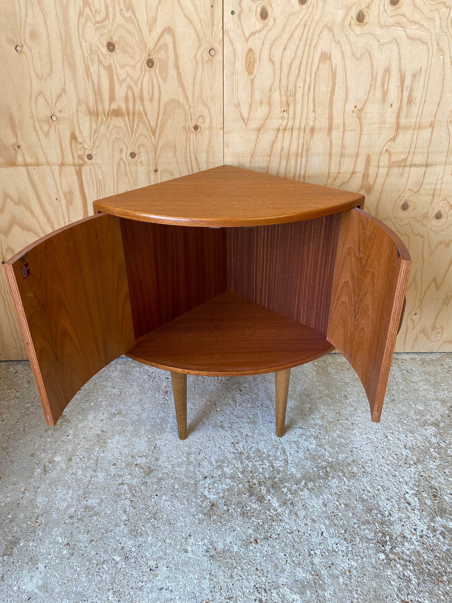 GPlan Corner Cabinet