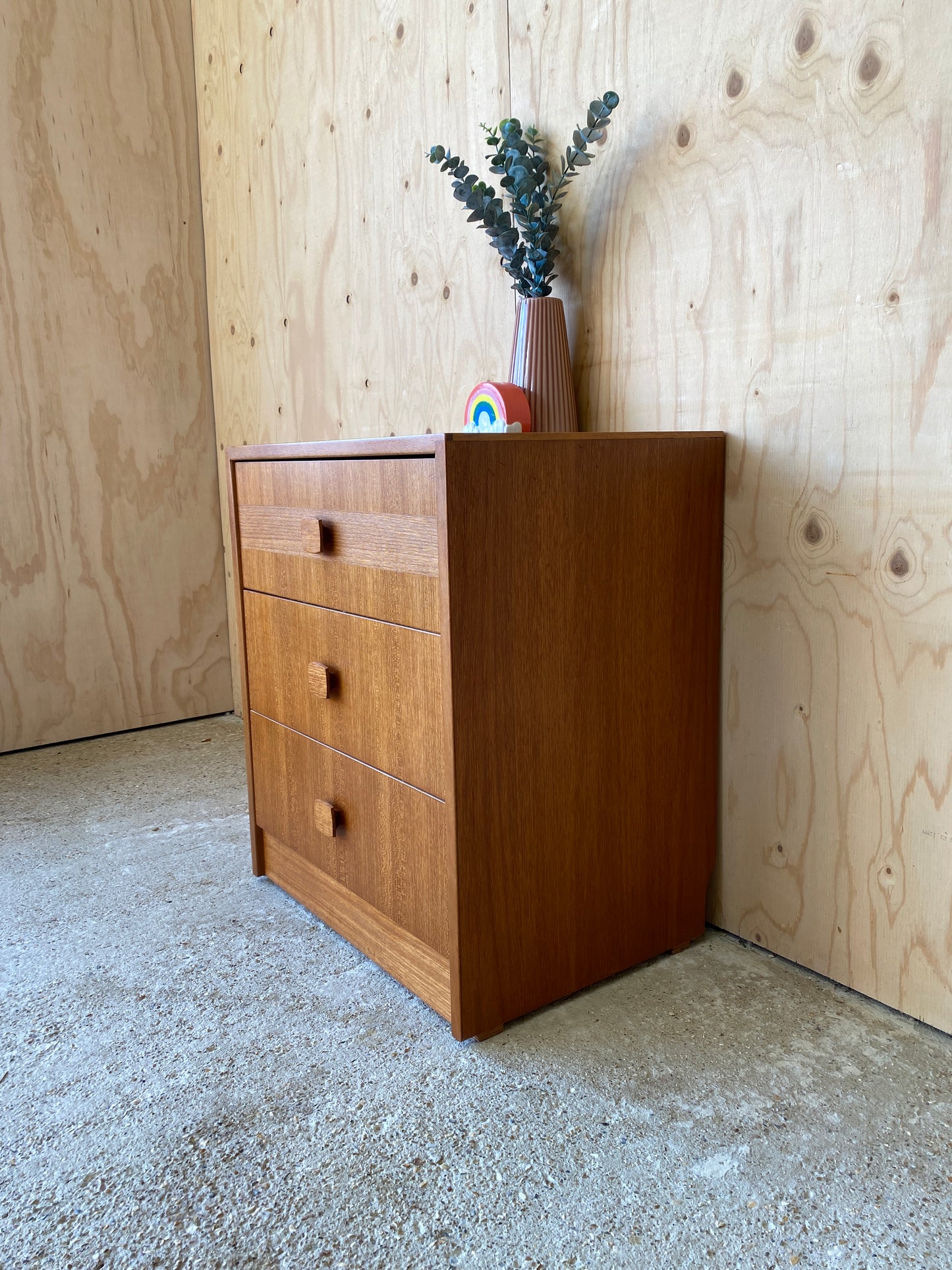 Retro Vintage Chest of Drawers by British makers Gibb