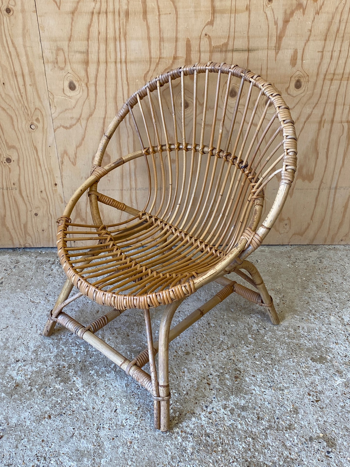 Vintage Bamboo Chair