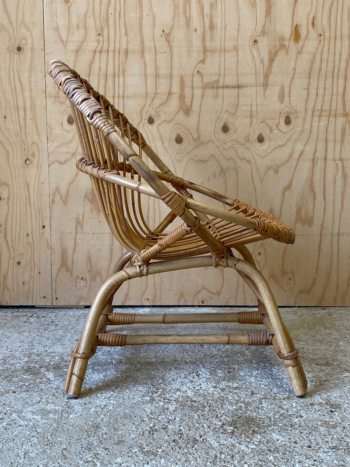 Vintage Bamboo Chair