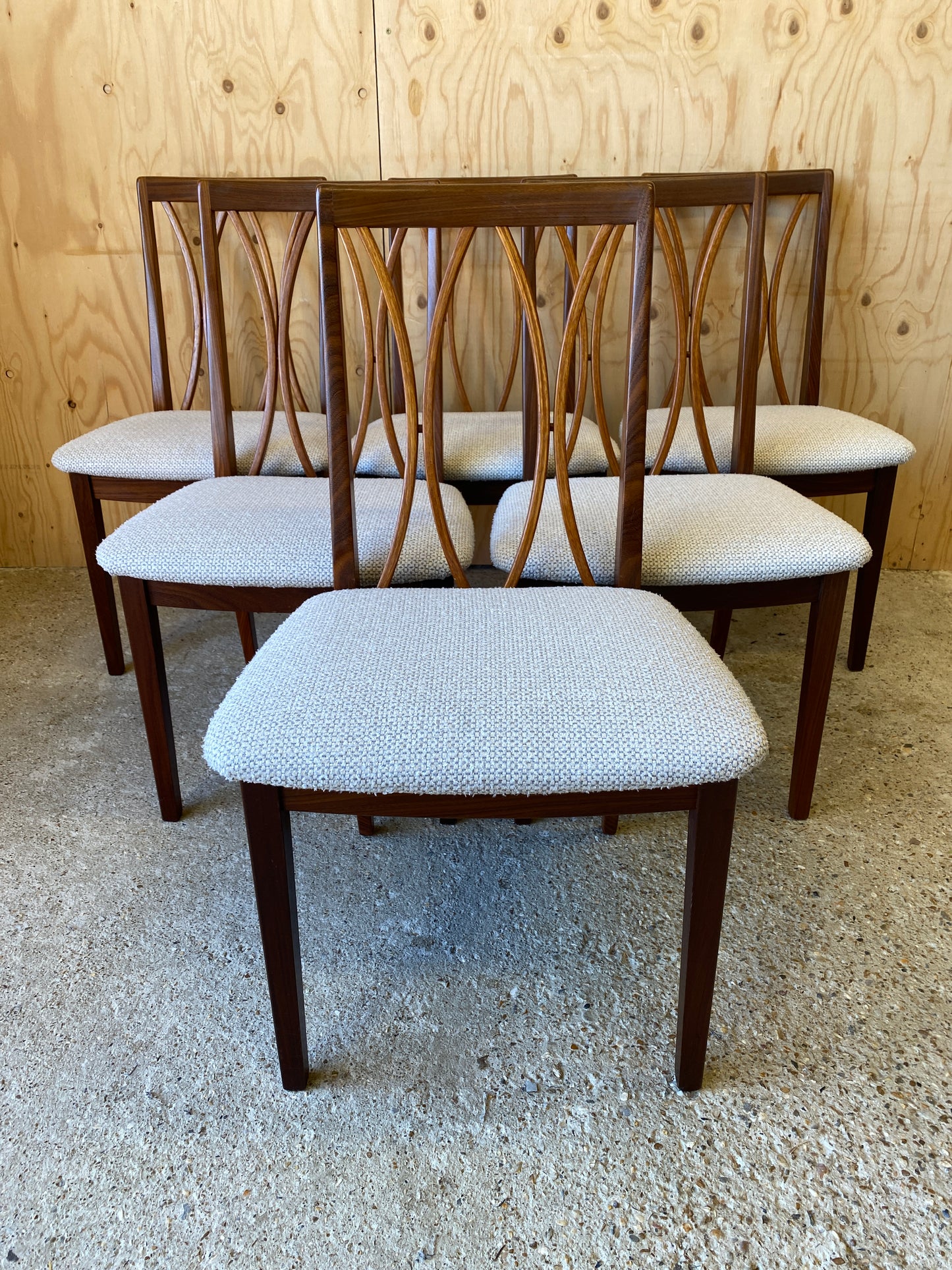 GPlan Dining Chairs x 6