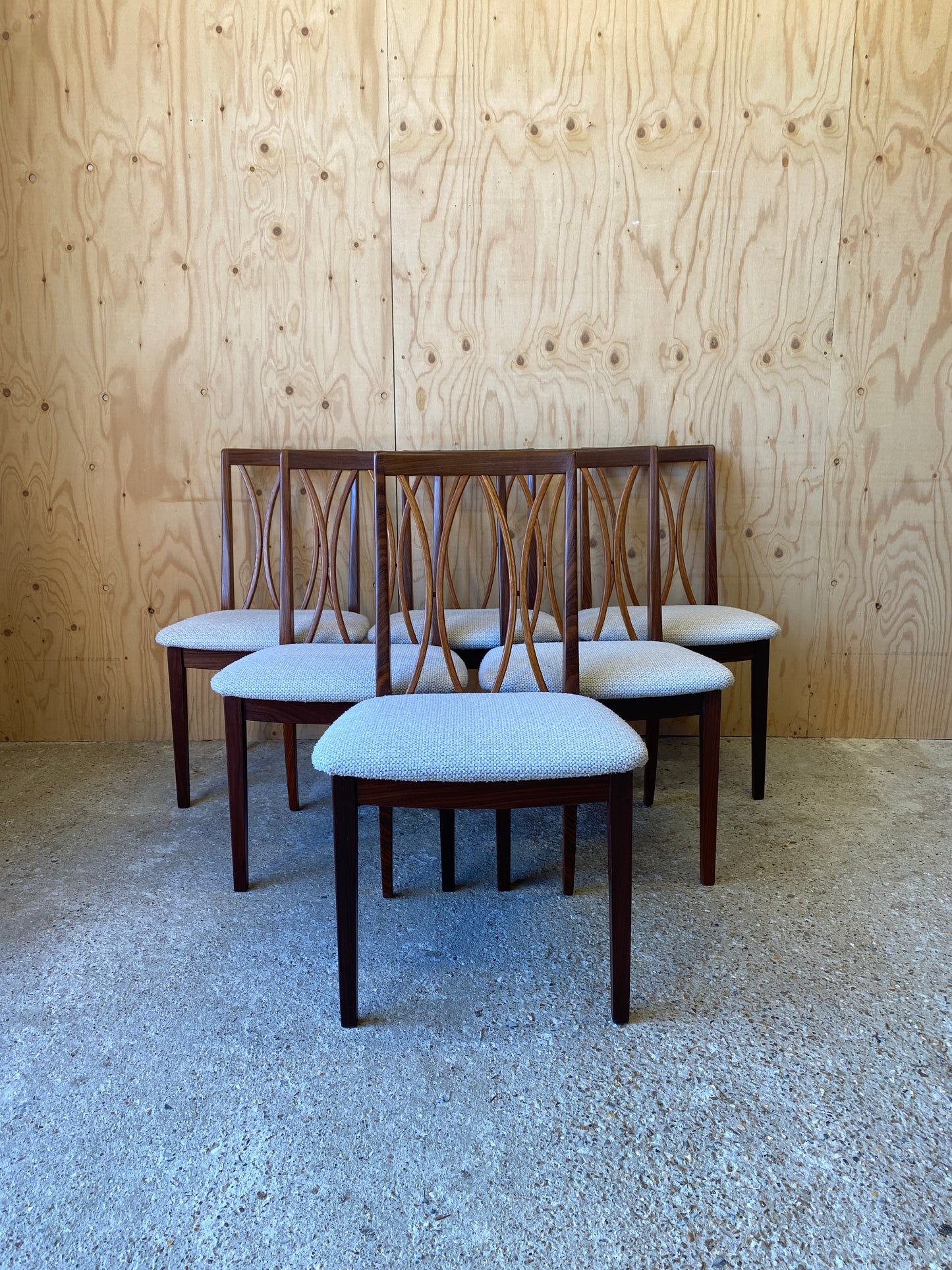 GPlan Dining Chairs x 6