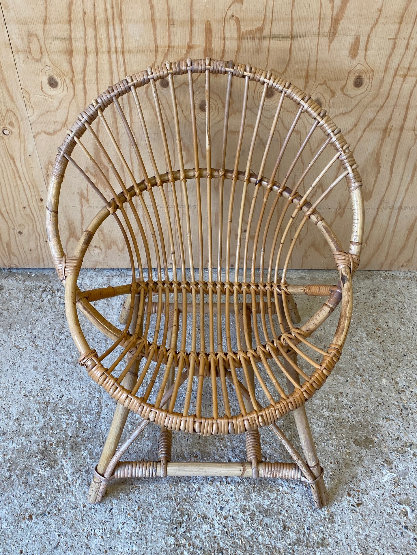 Vintage Bamboo Chair