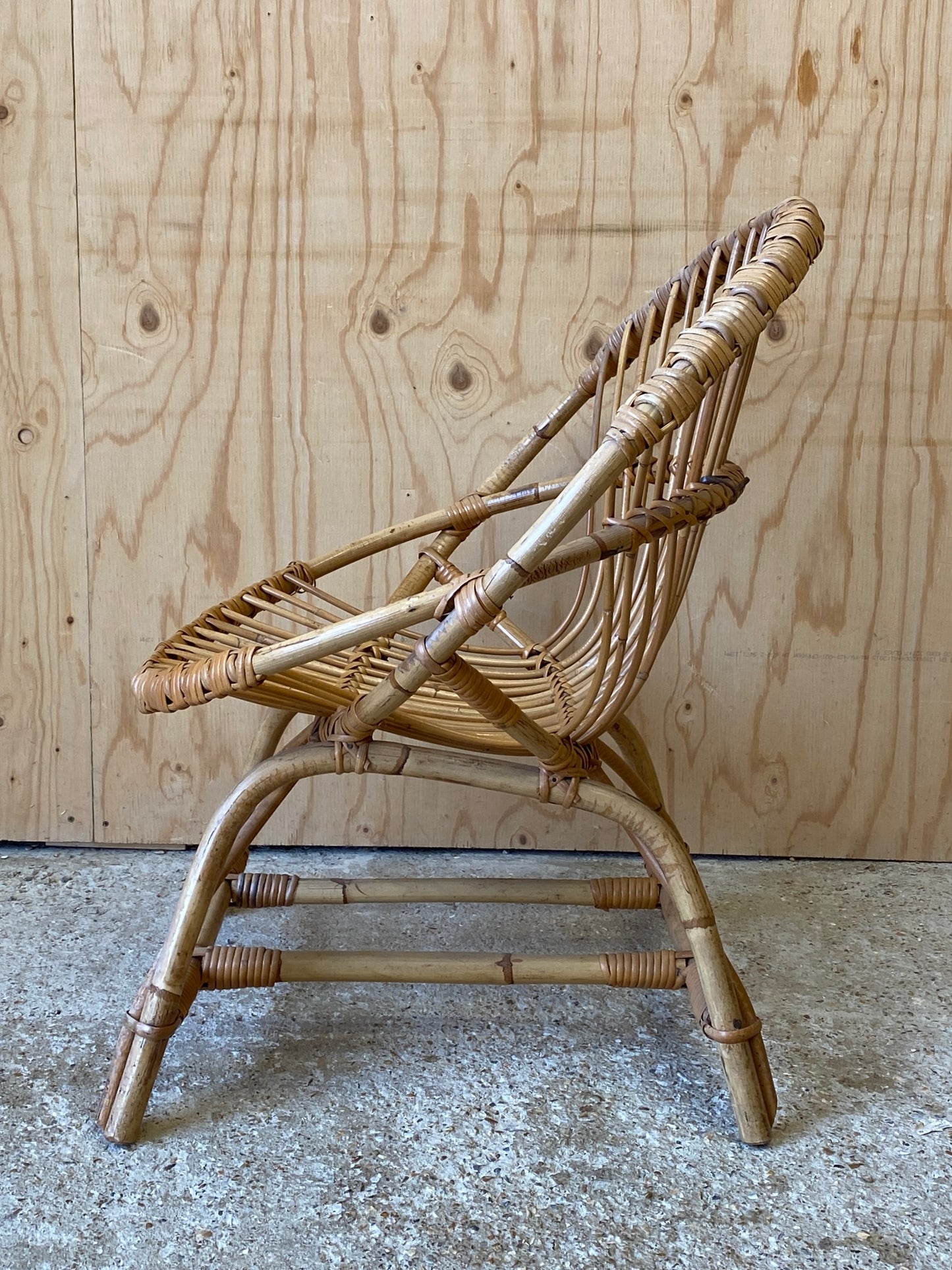 Vintage Bamboo Chair