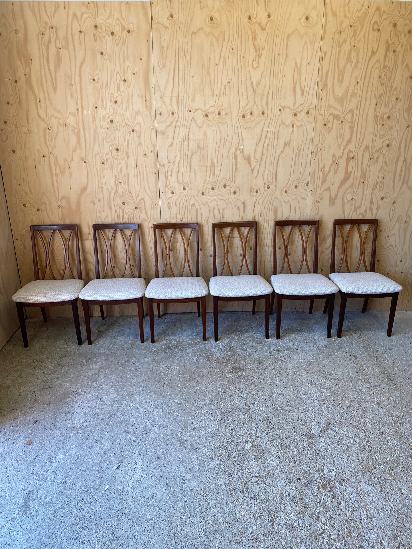 GPlan Dining Chairs x 6