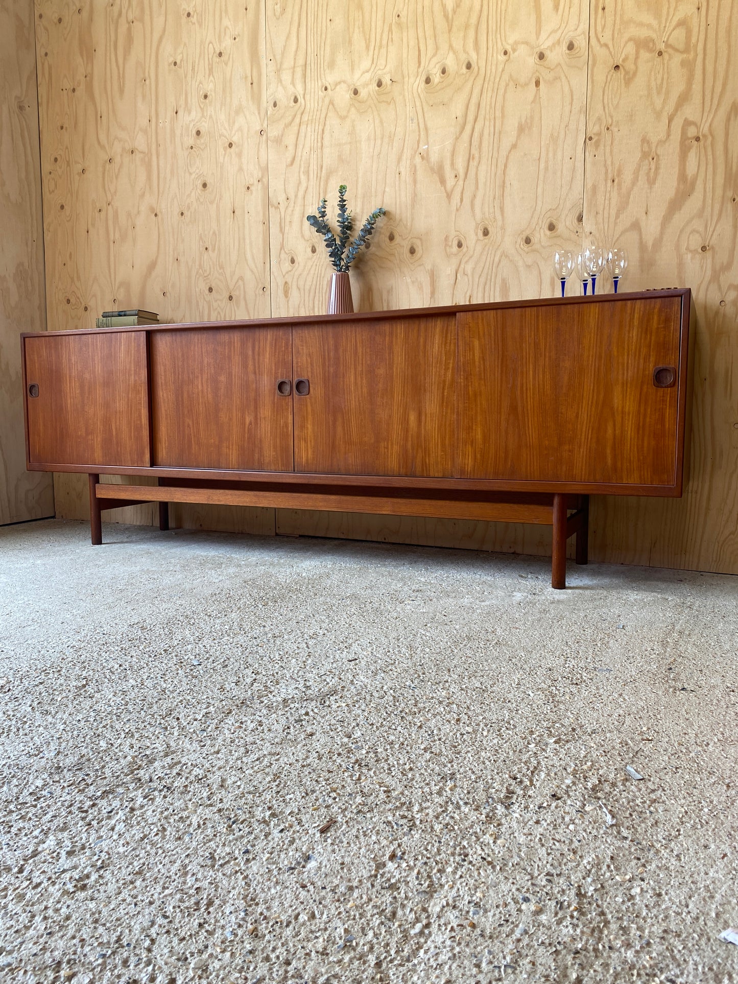 Vintage Danish Style Sideboard
