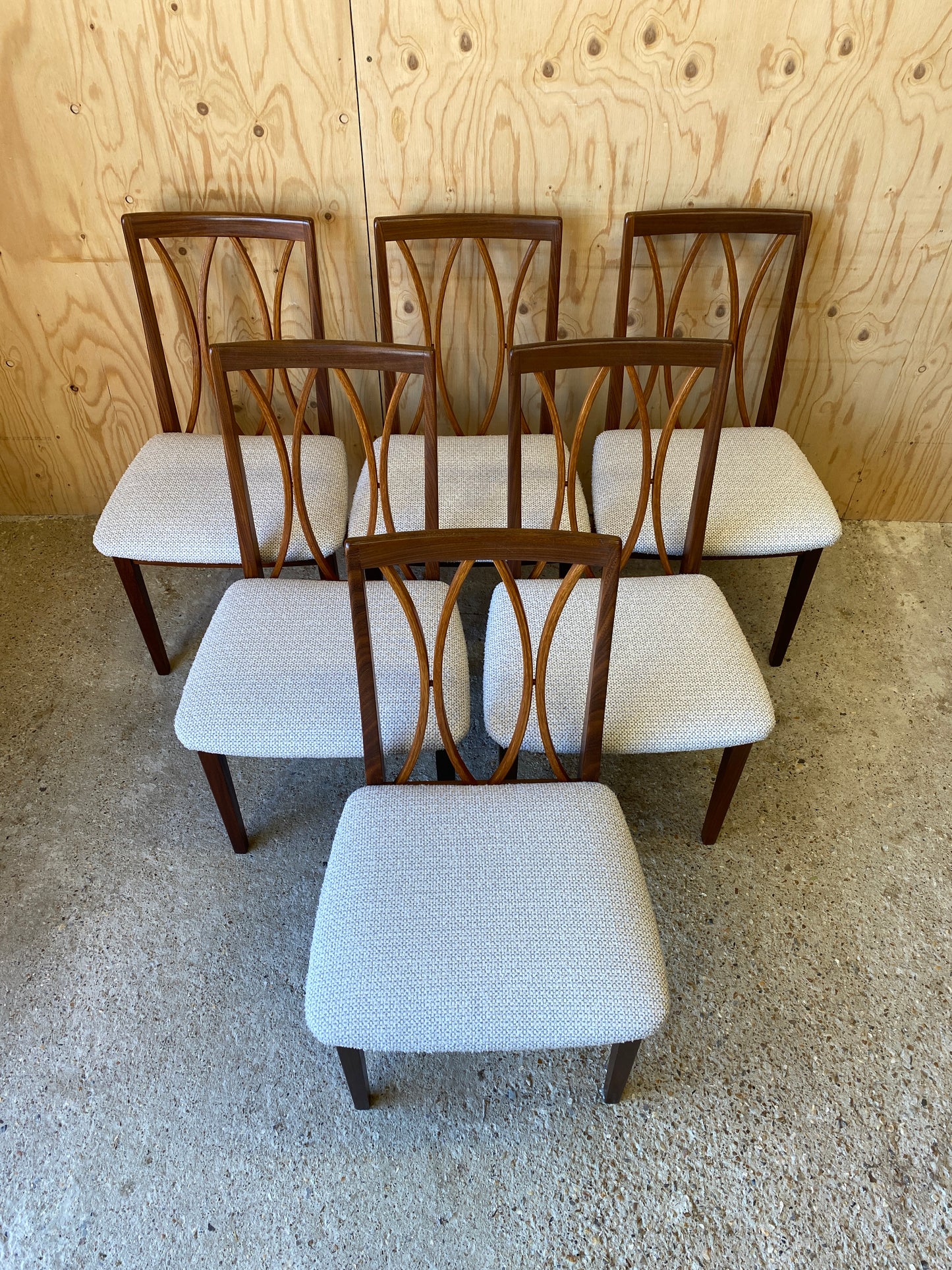 GPlan Dining Chairs x 6