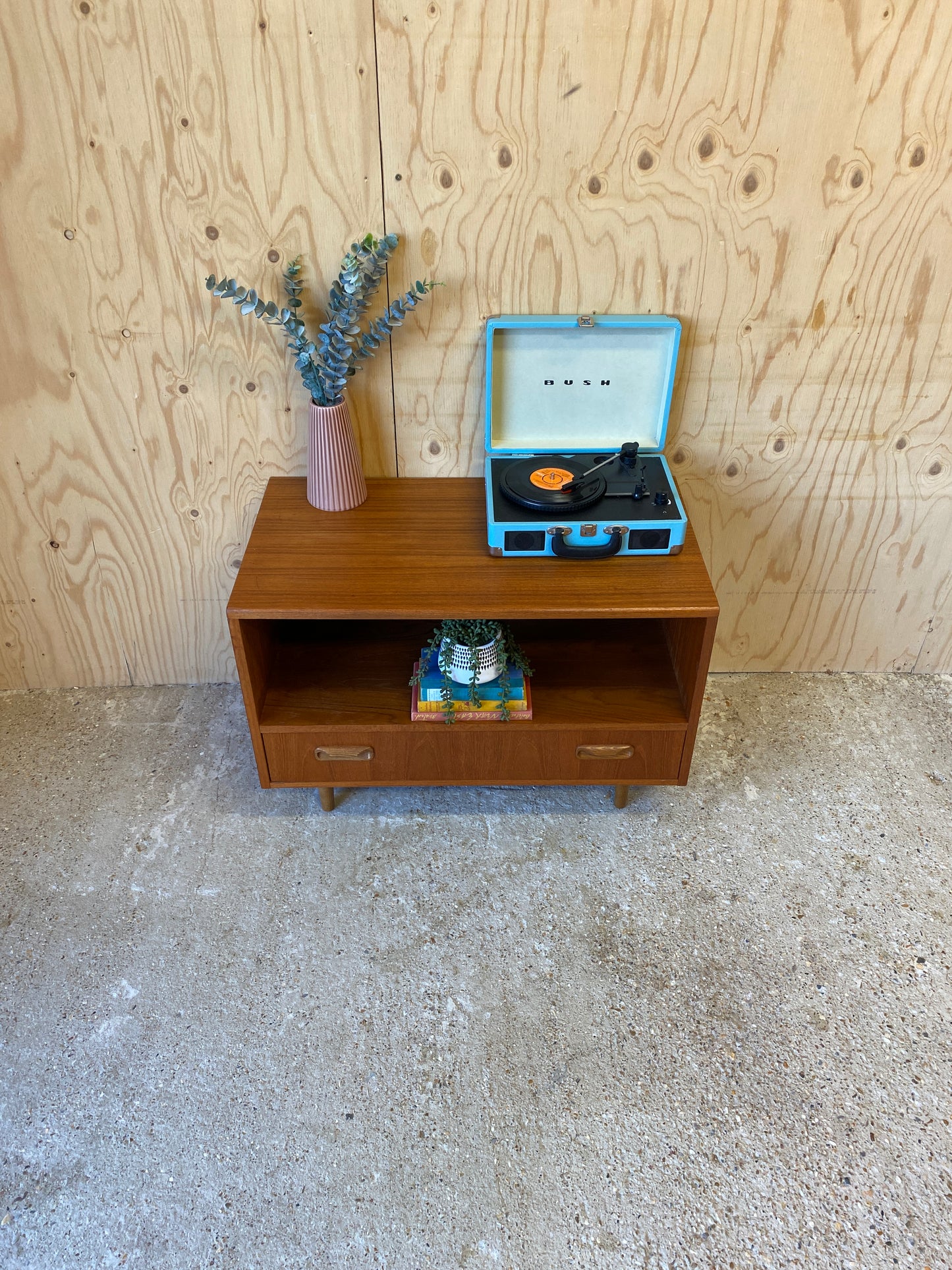 Vintage Retro Mid Century GPlan Fresco Sideboard on Wooden Tapered Legs