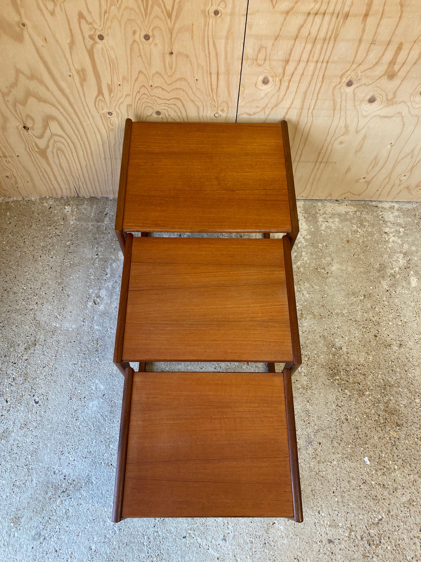 Mid Century Retro Vintage GPlan Quadrille Nest of Tables