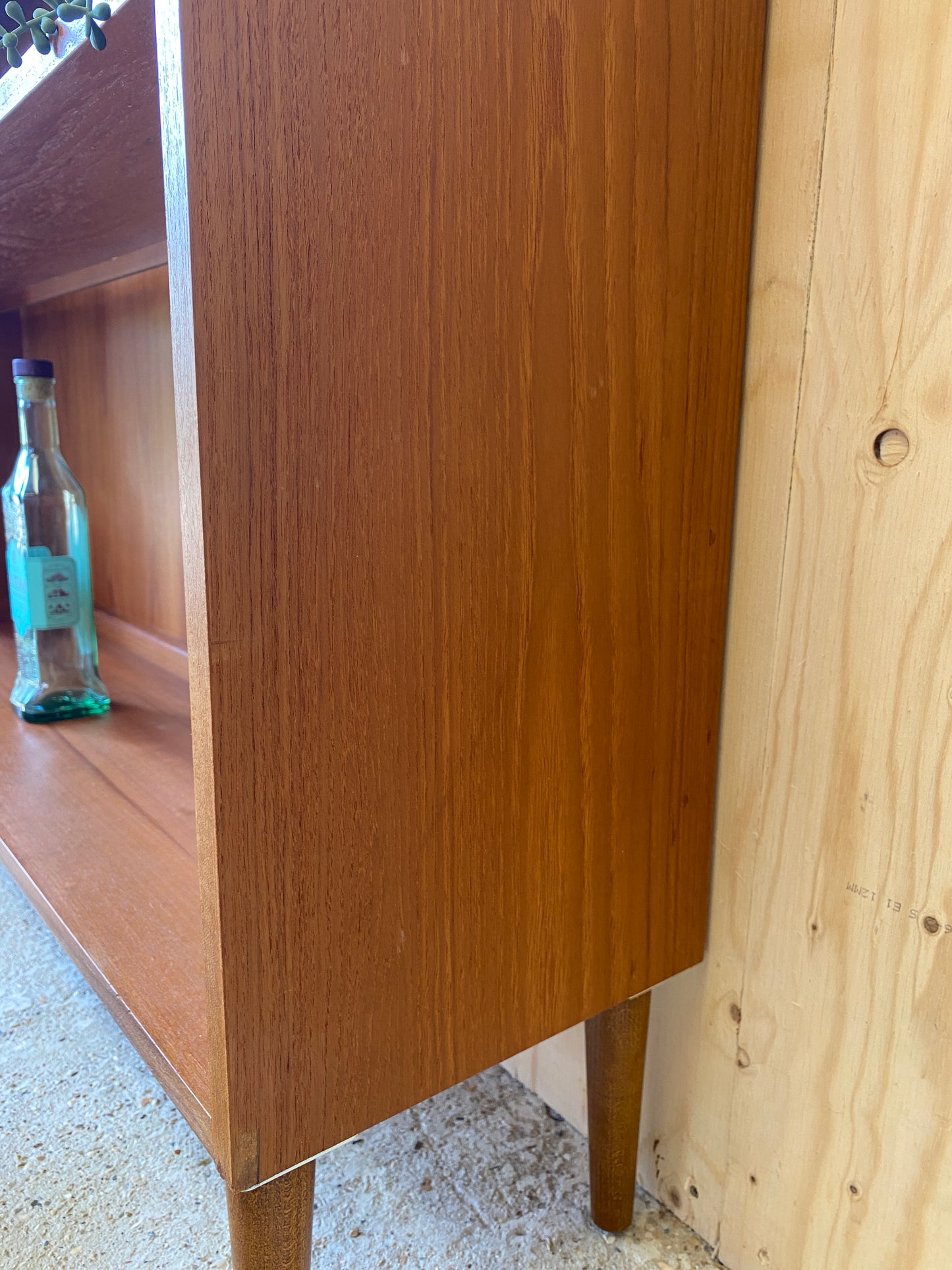 Mid Century Retro Vintage GPlan Bookcase On Wooden Tapered Legs