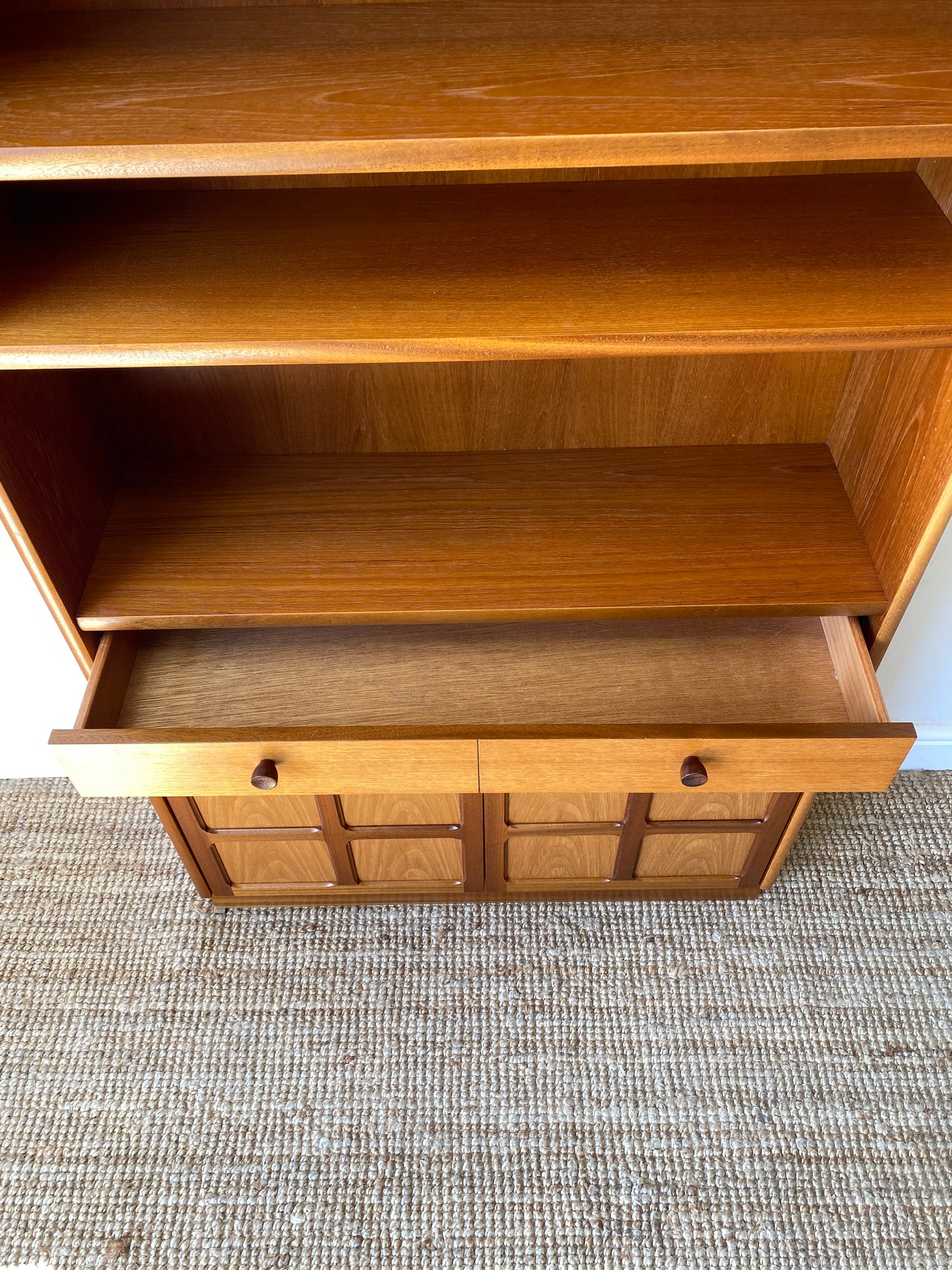 Vintage Nathan Furniture Bookcase