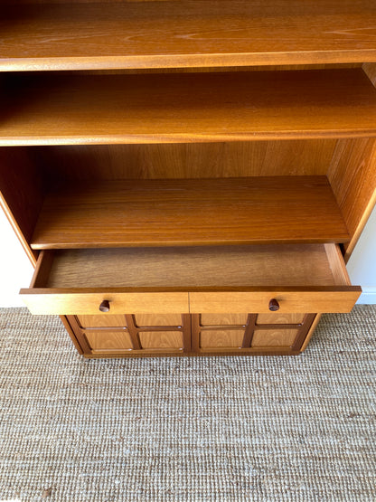 Vintage Nathan Furniture Bookcase