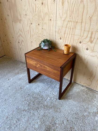 Vintage Mid Century Sewing Box