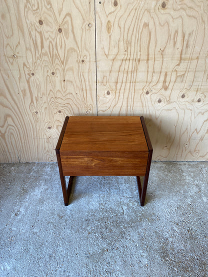 Vintage Mid Century Sewing Box