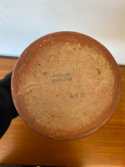 Vintage English Terracotta Vase