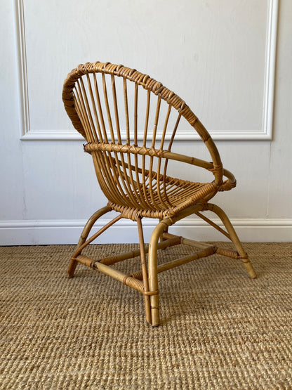 Vintage Bamboo Chair