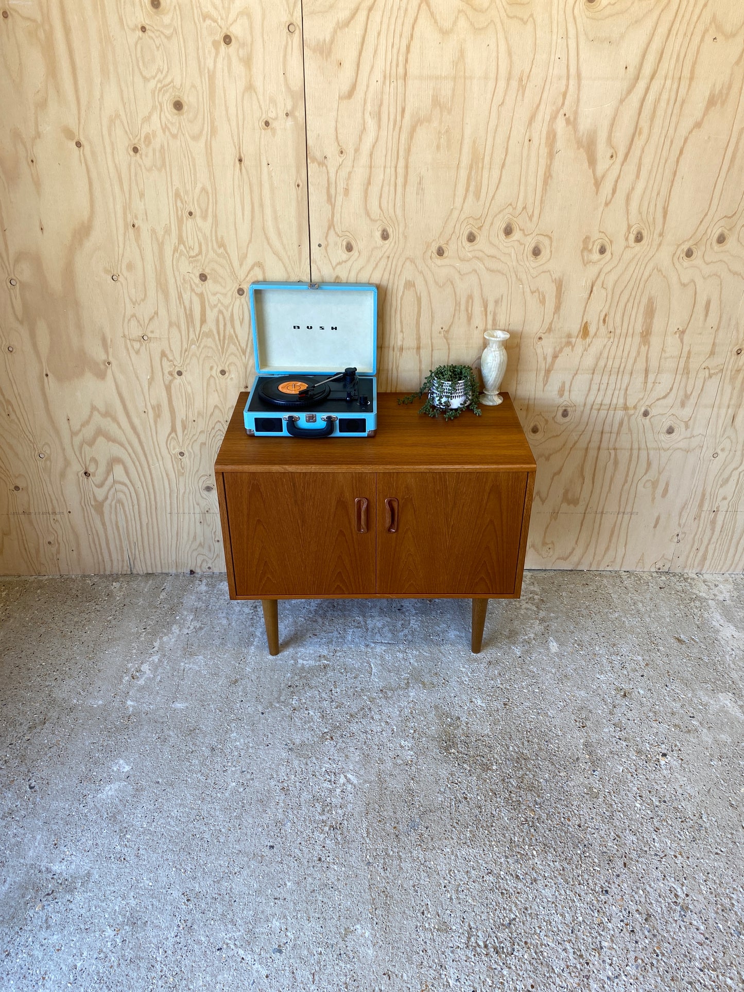 Vintage Retro GPlan Fresco Sideboard on Wooden Tapered Legs