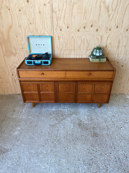 Retro Vintage Mid Century Sideboard by British makers Nathan