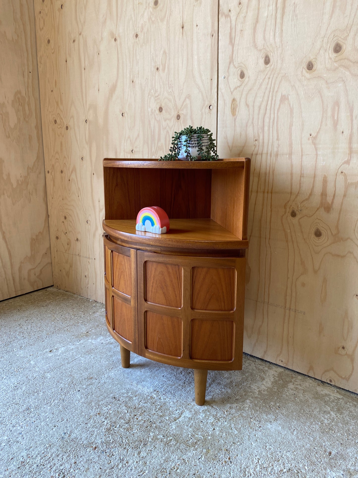 Retro Vintage Mid Century Cabinet by British makers Nathan Furniture