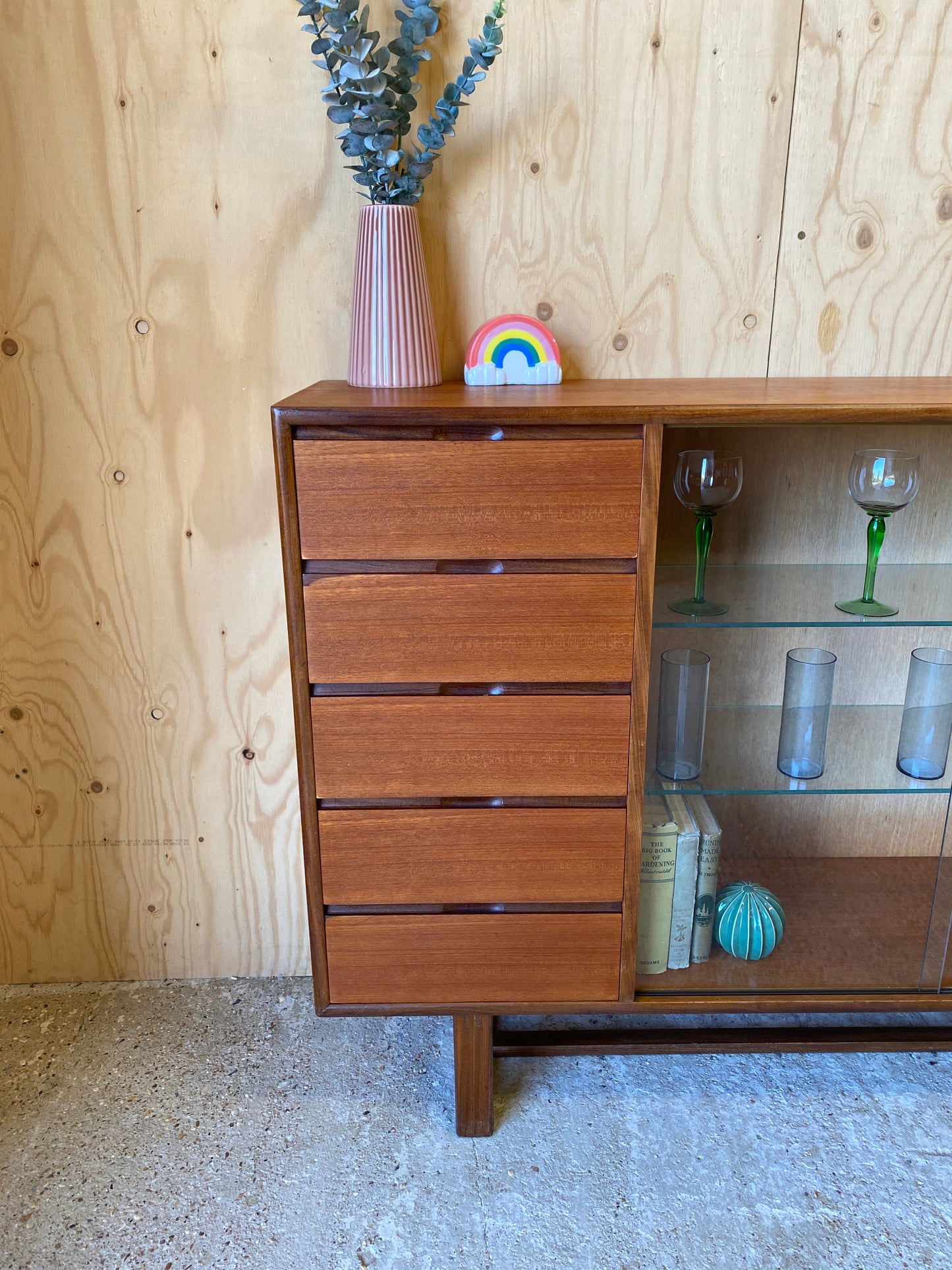 Vintage Retro Mid Century Drinks Cabinet by Turnbridge