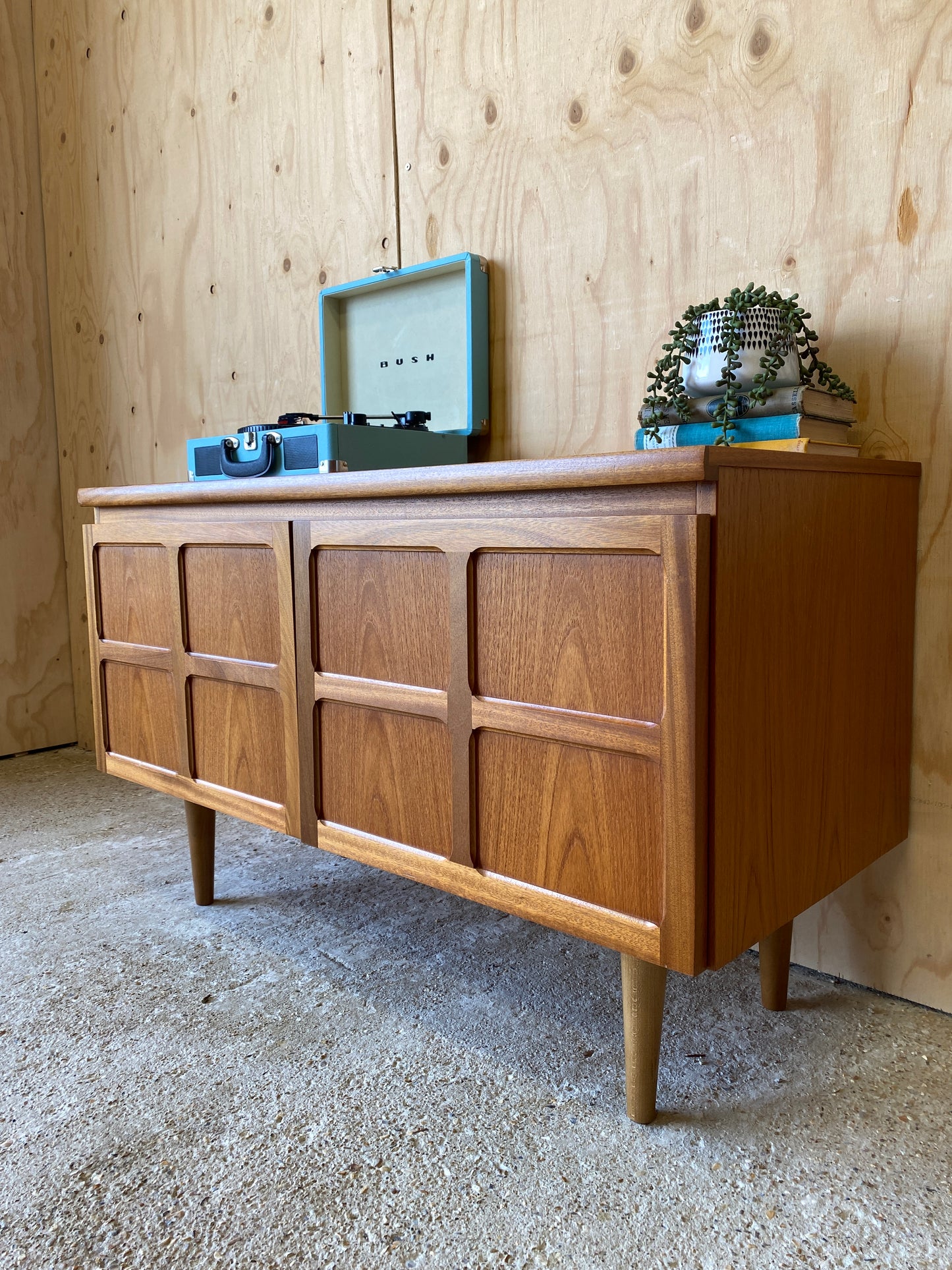 Mid Century Vintage Sideboard by British makers Nathan