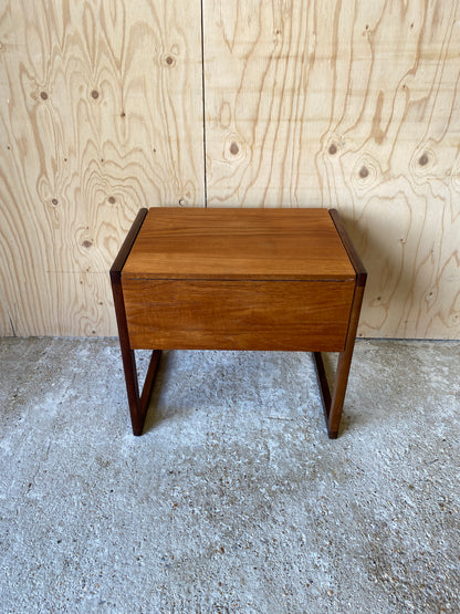 Vintage Mid Century Sewing Box