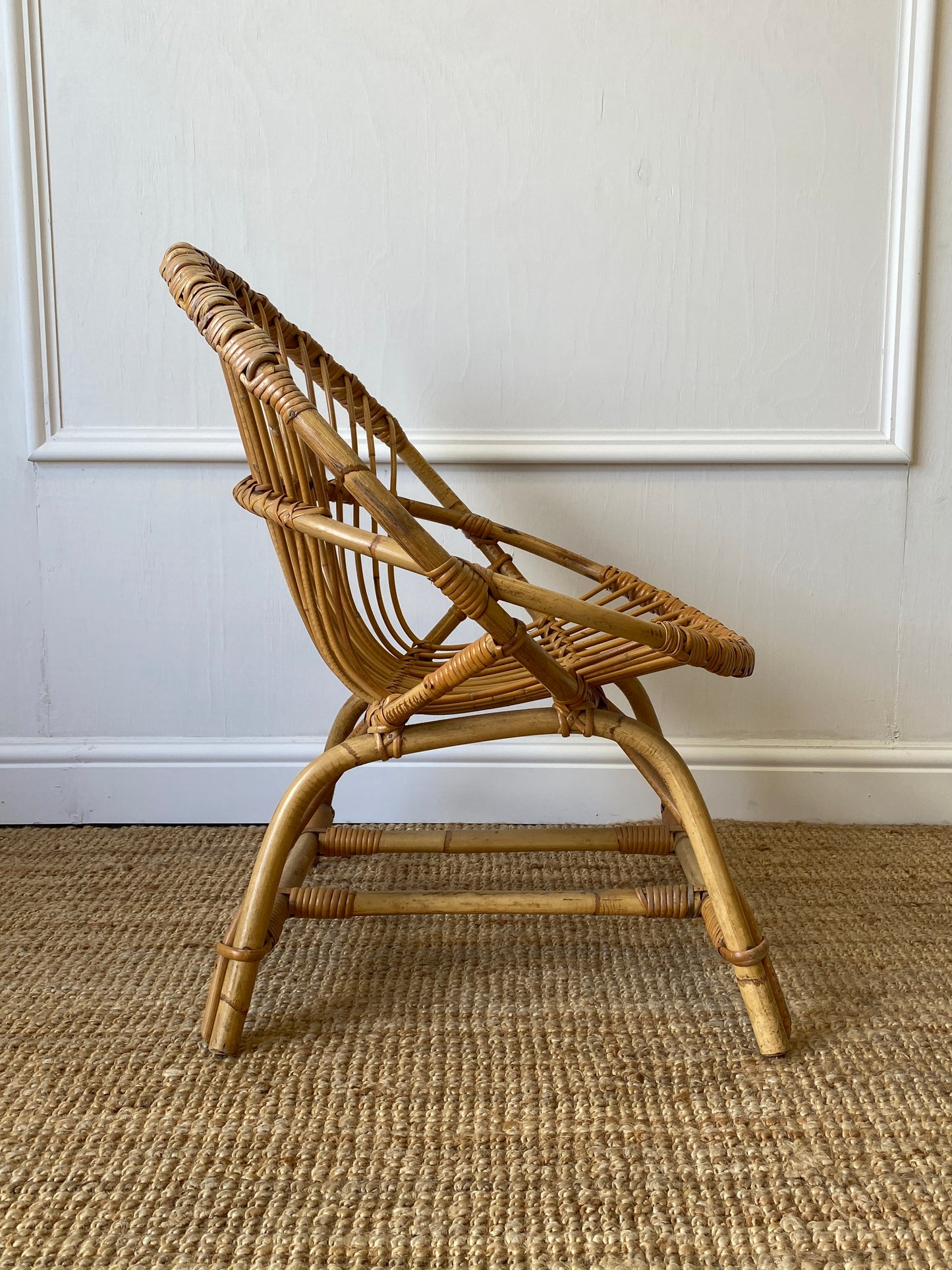 Vintage Bamboo Chair