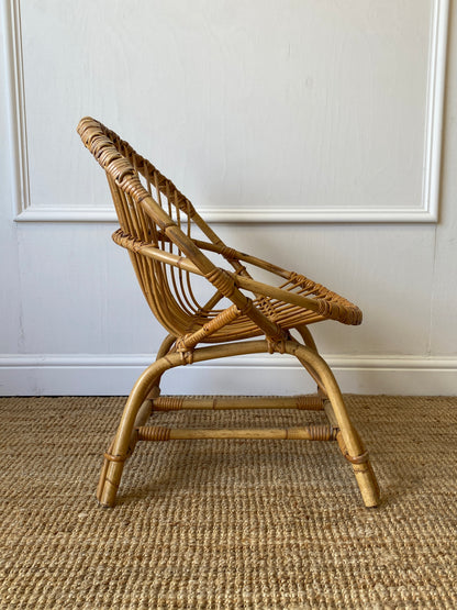 Vintage Bamboo Chair