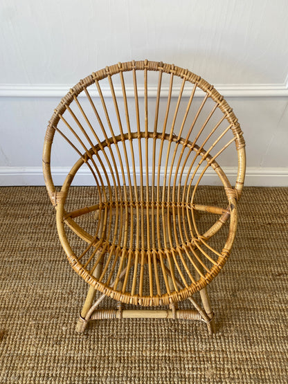 Vintage Bamboo Chair