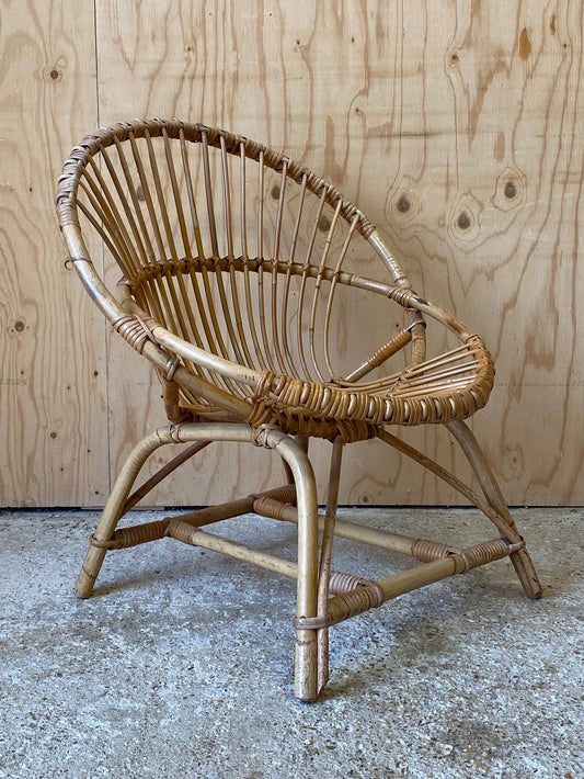 Vintage Bamboo Chair