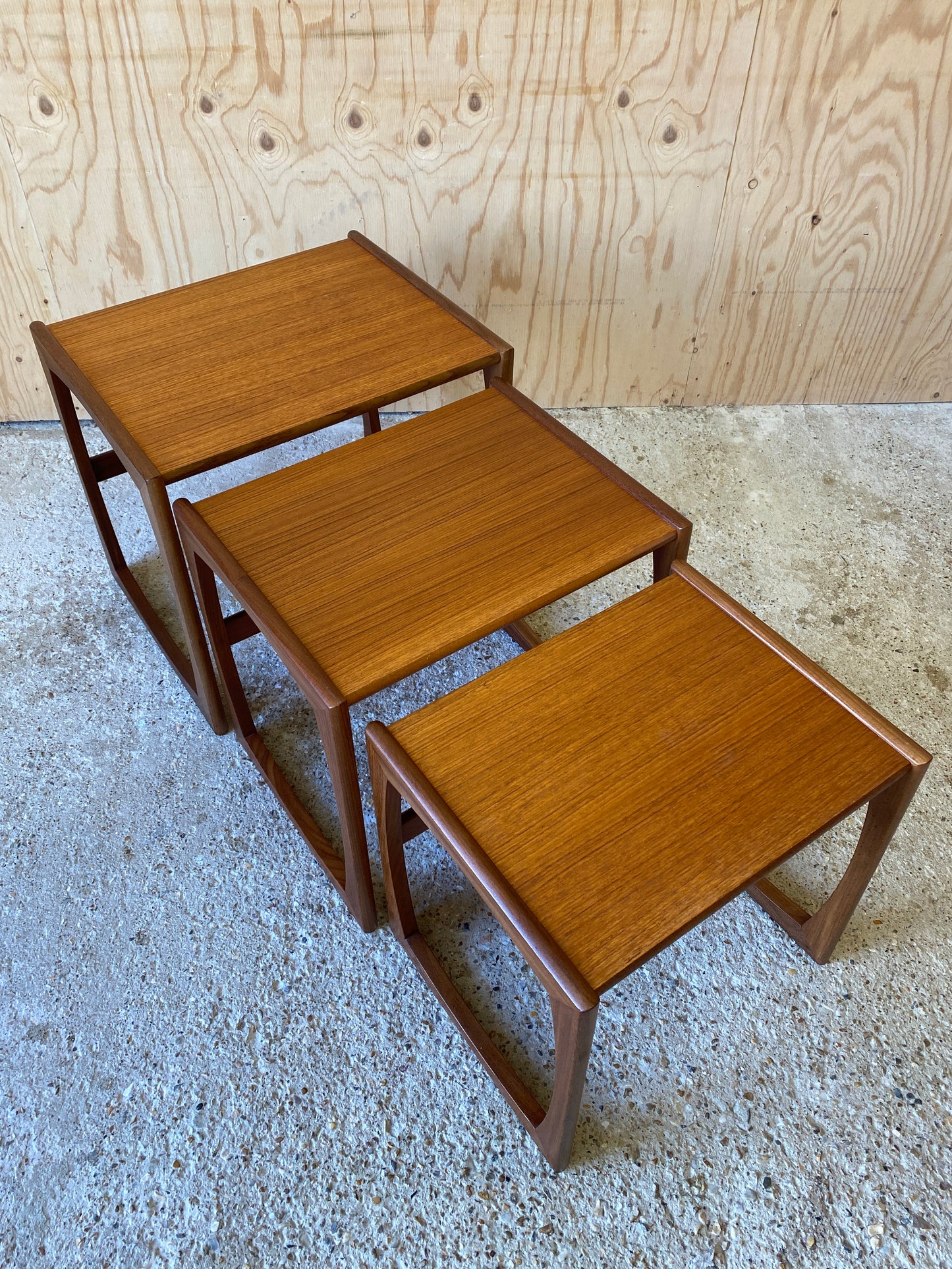 GPlan Quadrille Nest of Tables