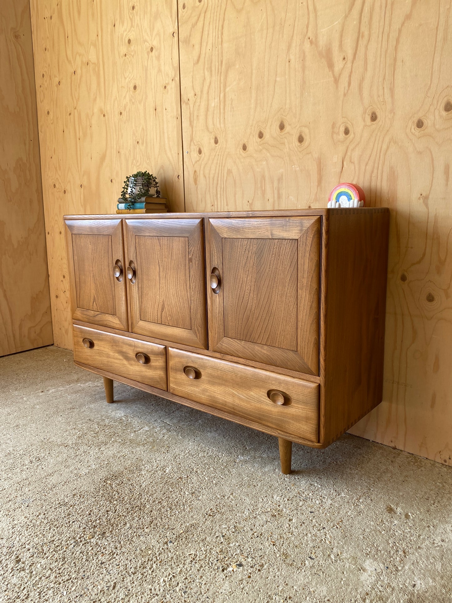 Vintage Mid Century Sideboard by British makers Ercol