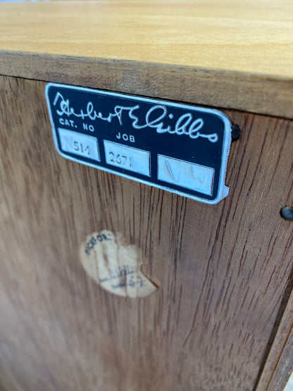 Herbert E Gibbs Glazed Cabinet