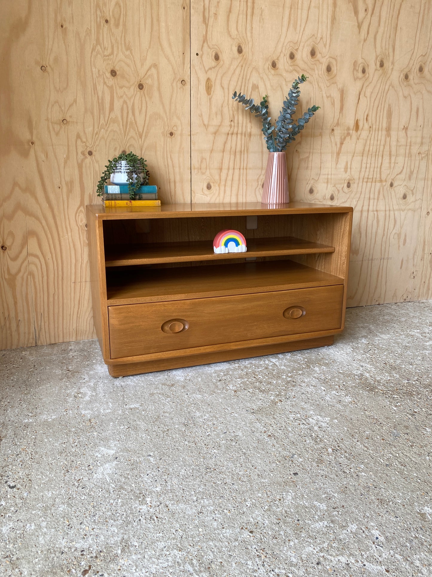 Retro Ercol TV Stand