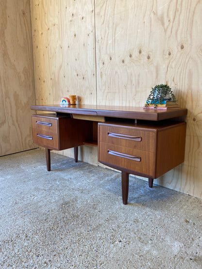 Retro Mid Century Vintage Desk by British makers GPlan, Fresco model