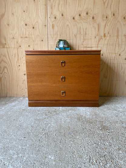 Vintage Mid Century Chest of Drawers by Meredew