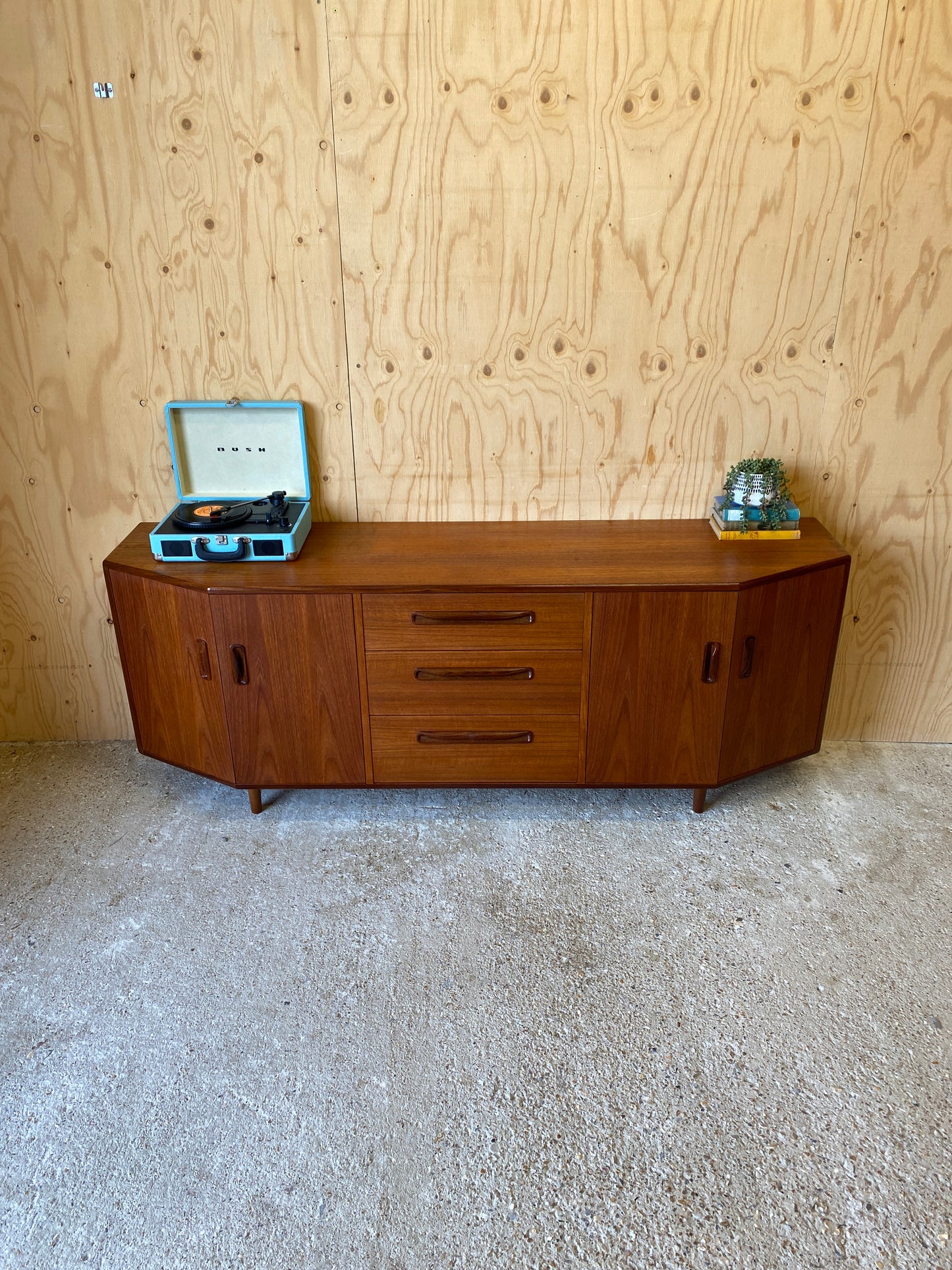 Retro GPlan Hex Sideboard