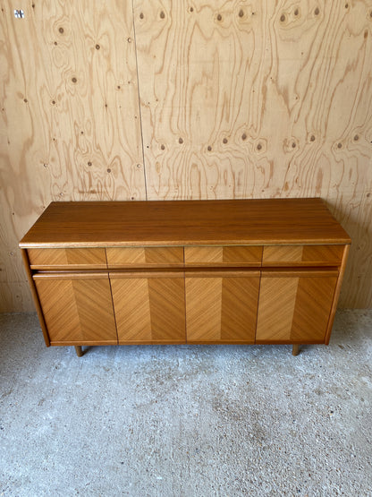 Vintage GPlan Chevron Sideboard