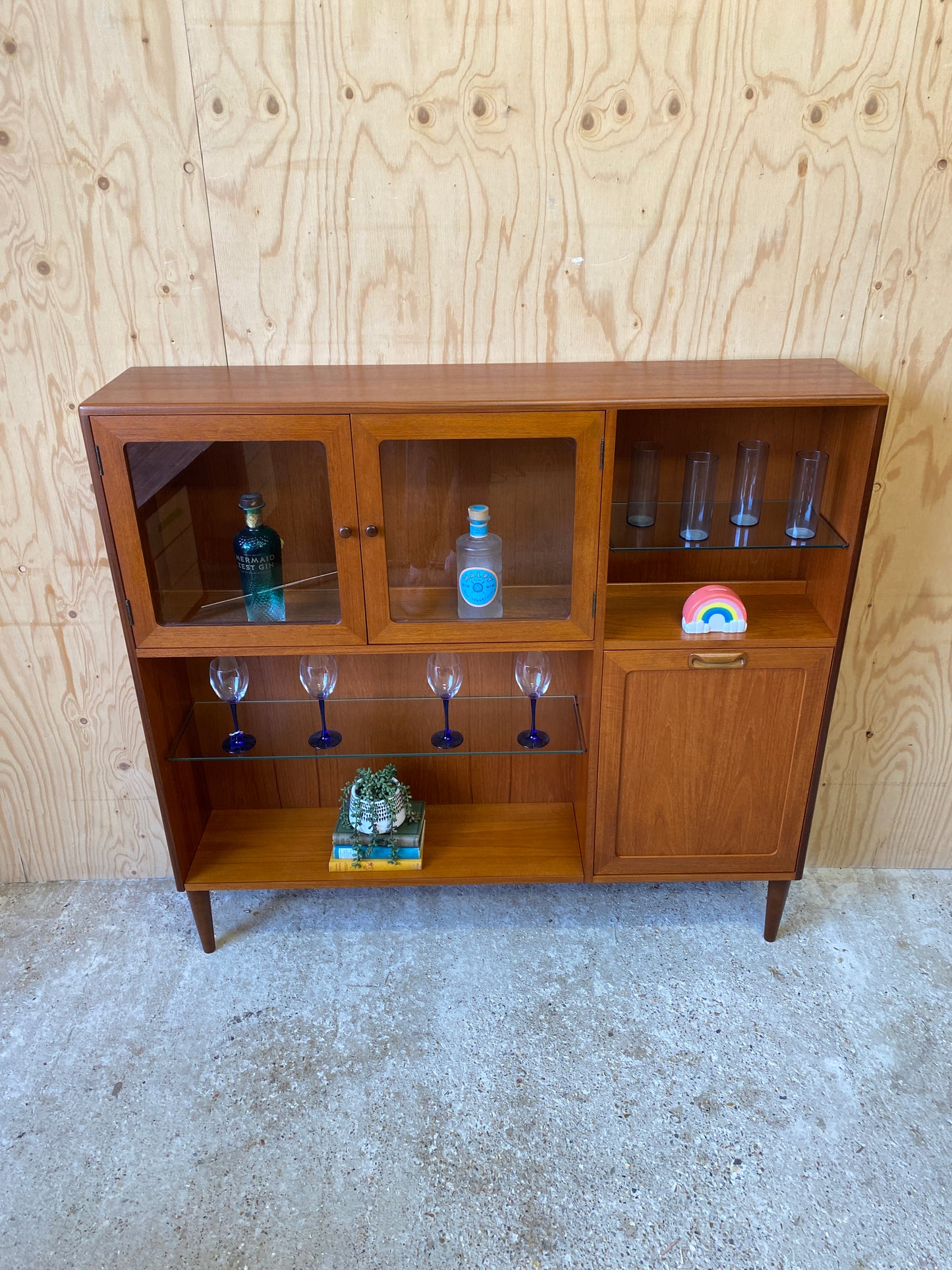 Vintage GPlan Fresco Drinks Cabinet