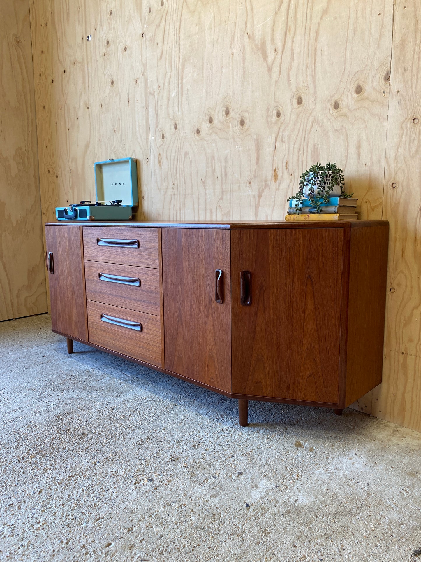 Retro GPlan Hex Sideboard