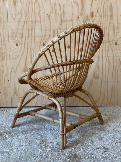 Vintage Bamboo Chair