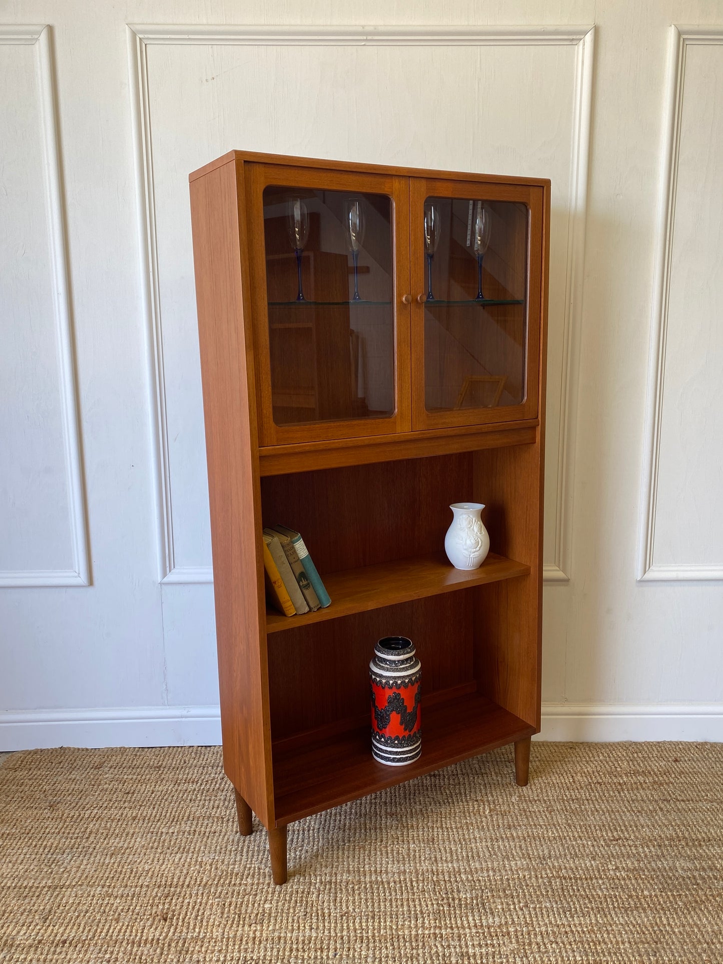 GPlan Fresco Cabinet with Glass Doors